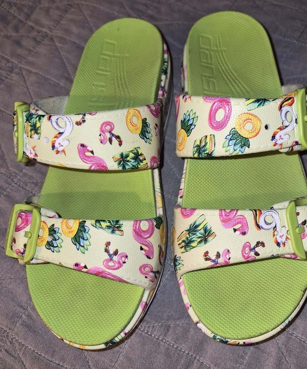 Dansko Kandi Pool Floats EVA Double Strap Slide Sandals
